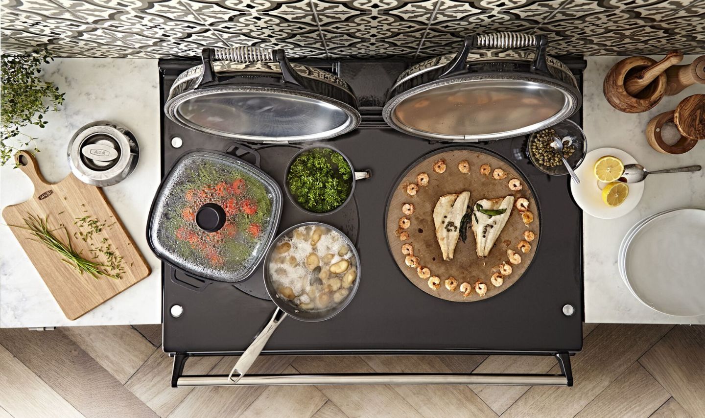 Kochtopf, Kochgeschirr, Topf, Präsentation des Essens, Brunch