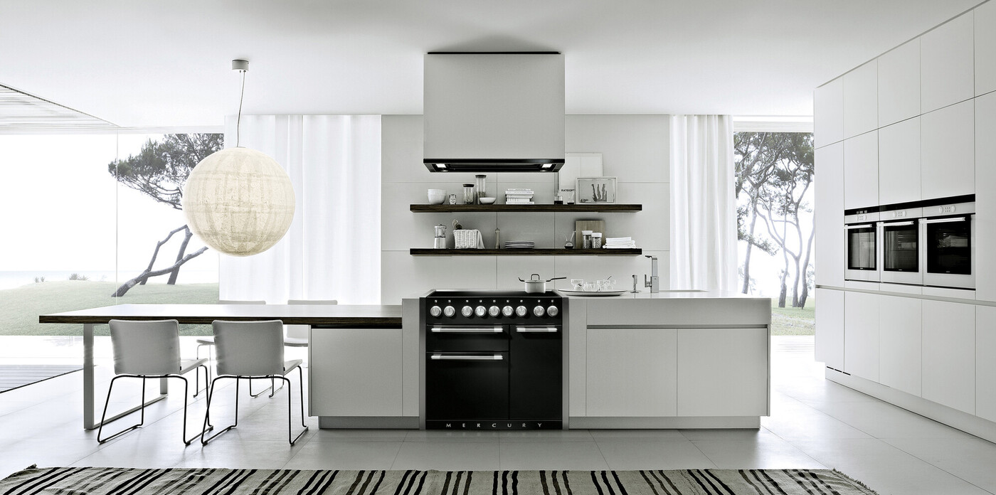 Drinnen, Innenarchitektur, Küche, Esszimmer, Stuhl