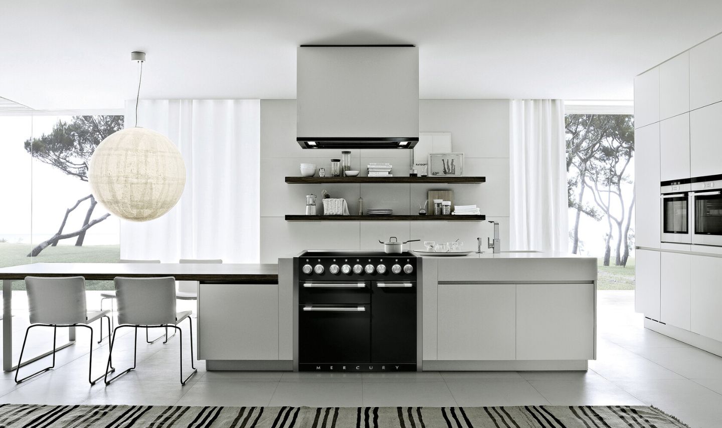 Drinnen, Innenarchitektur, Küche, Inneneinrichtung, Esszimmer